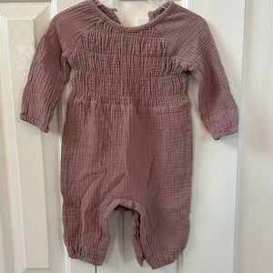 Grayson Collective - Mauve Baby Romper